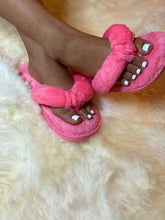 Load image into Gallery viewer, Pink So fluffy bed slippers *order a size up*